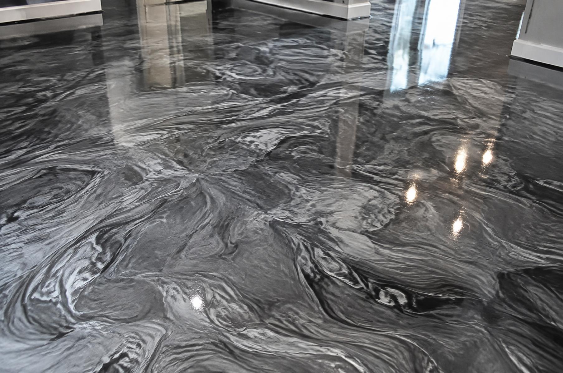Epoxy and concrete coating project 3 in Middleburg, FL