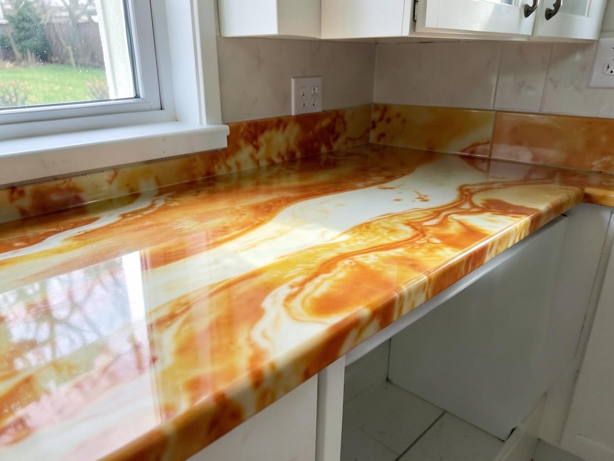 Epoxy Countertops installed by Creative Epoxy & Concrete Coating