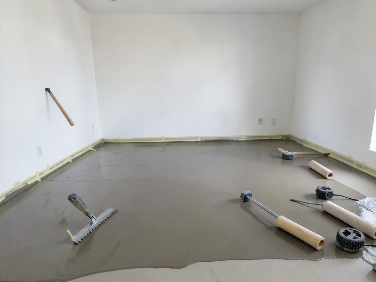Flooring Installation & Repair installed by Creative Epoxy & Concrete Coating