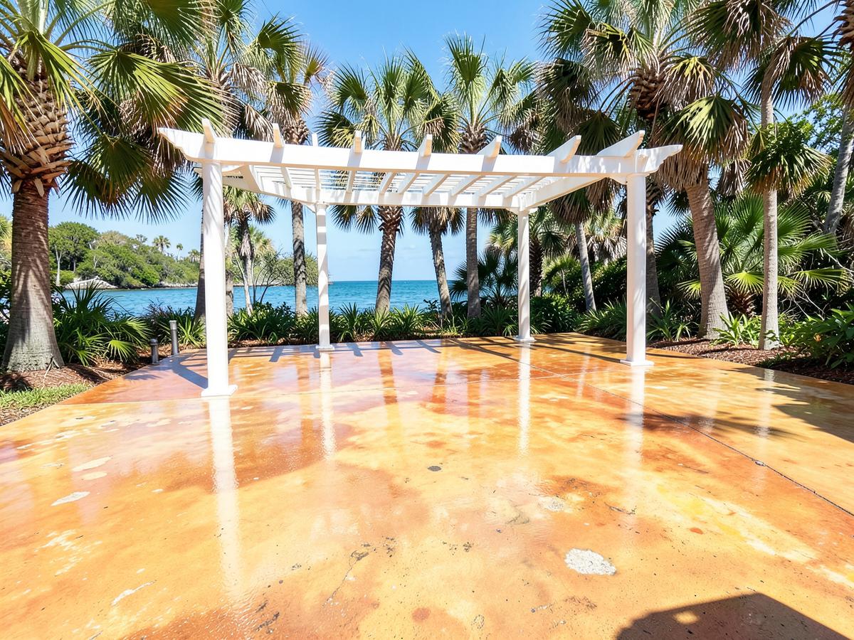 Concrete coating work in St. Augustine, FL