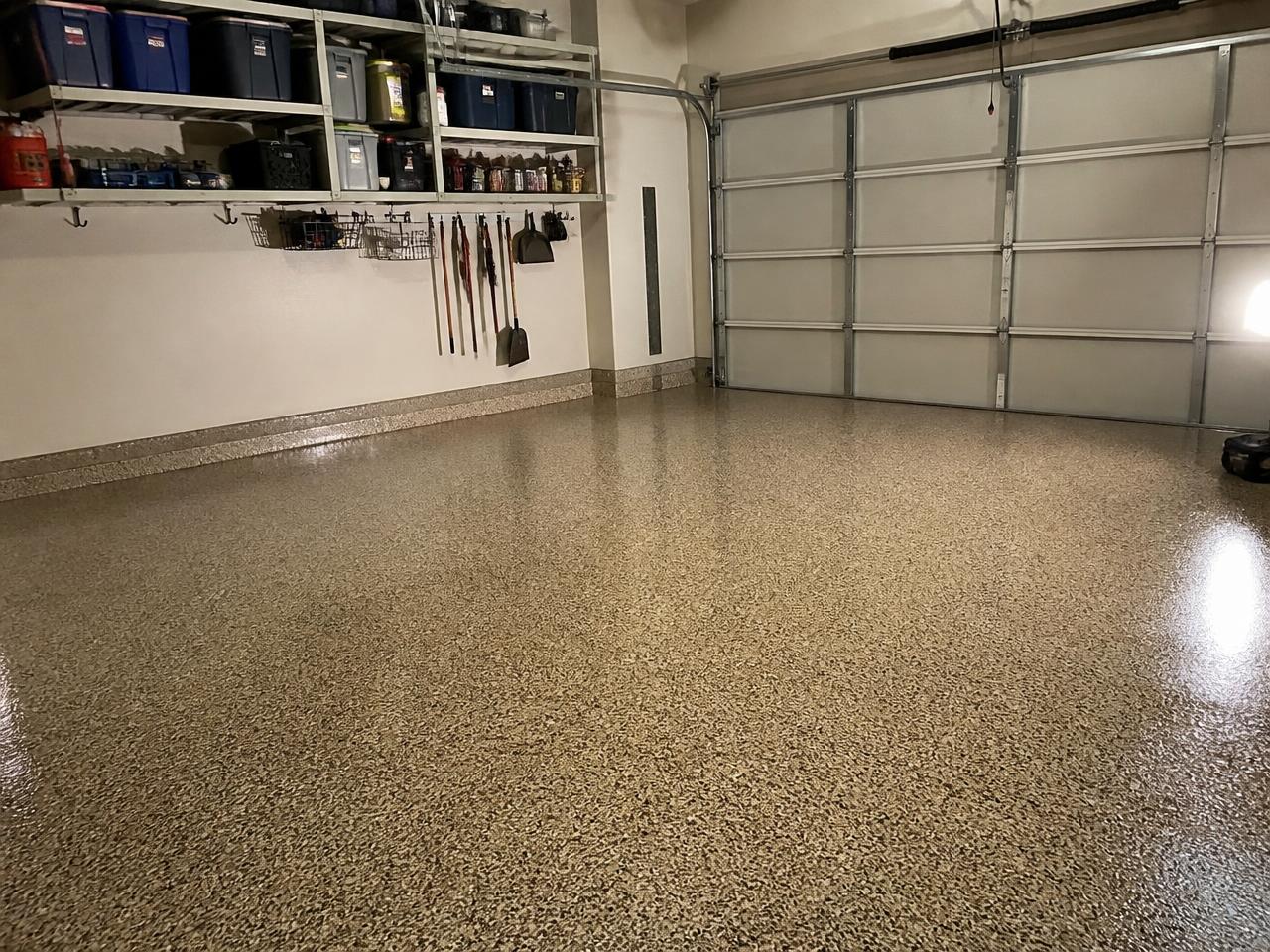 Epoxy Flake Flooring by Creative Epoxy & Concrete Coating